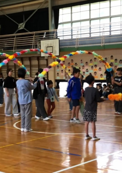 1年生を迎える会／入場