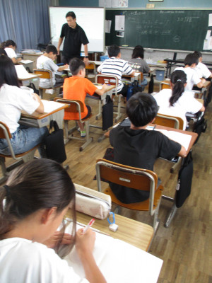 5年1組 (3)算数小数のわり算のひっ算