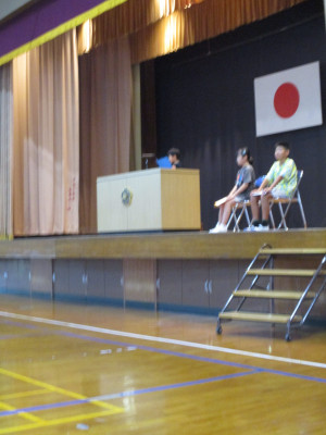 第1学期終業式 (2)