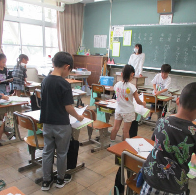 2年1組荒瀬先生